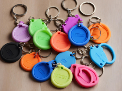 Silicone Key Rings